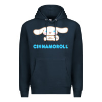 Navy cinnamoroll character front and back t shirt Premium Hoodie - linhVisuals