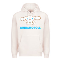 Pale Pink cinnamoroll character front and back t shirt Premium Hoodie - linhVisuals