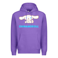 Purple cinnamoroll character front and back t shirt Premium Hoodie - linhVisuals