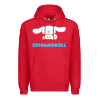 Red cinnamoroll character front and back t shirt Premium Hoodie - linhVisuals