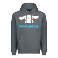 Rock cinnamoroll character front and back t shirt Premium Hoodie - linhVisuals