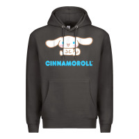Smoke cinnamoroll character front and back t shirt Premium Hoodie - linhVisuals