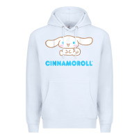 White cinnamoroll character front and back t shirt Premium Hoodie - linhVisuals