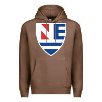 Chestnut new england college shield vectorized Premium Hoodie - linhVisuals