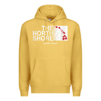 Antique Gold hawaii islands north shore haleiwa vintage style t shirt Premium Hoodie - linhVisuals