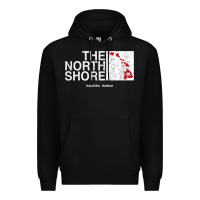 Black hawaii islands north shore haleiwa vintage style t shirt Premium Hoodie - linhVisuals
