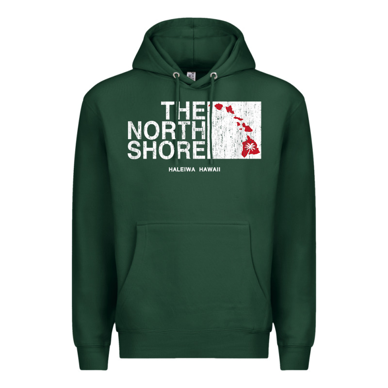 Hawaii Islands North Shore Haleiwa Vintage Style T Shirt Premium Hoodie by linhVisuals | Teevron