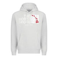 Dove Grey hawaii islands north shore haleiwa vintage style t shirt Premium Hoodie - linhVisuals