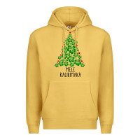 Antique Gold hawaiian christmas tree mele kalikimaka hawaii tropical t shirt Premium Hoodie - linhVisuals
