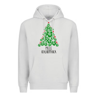 Dove Grey hawaiian christmas tree mele kalikimaka hawaii tropical t shirt Premium Hoodie - linhVisuals