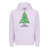 Lilac hawaiian christmas tree mele kalikimaka hawaii tropical t shirt Premium Hoodie - linhVisuals