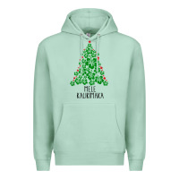 Seafoam hawaiian christmas tree mele kalikimaka hawaii tropical t shirt Premium Hoodie - linhVisuals