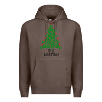 Coffee hawaiian christmas tree mele kalikimaka hawaii tropical t shirt Premium Hoodie - linhVisuals