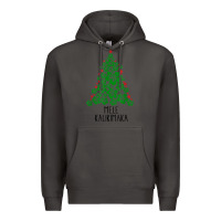 Smoke hawaiian christmas tree mele kalikimaka hawaii tropical t shirt Premium Hoodie - linhVisuals