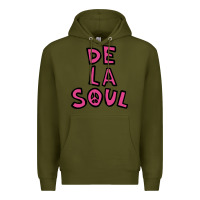 Army Green de la soul merchandise Premium Hoodie - linhVisuals
