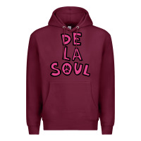 Burgundy de la soul merchandise Premium Hoodie - linhVisuals