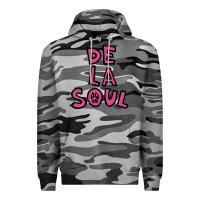 Slate Camo de la soul merchandise Premium Hoodie - linhVisuals