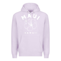 Lilac hawaii flower for women hibiscus maui hawaii t shirt Premium Hoodie - linhVisuals