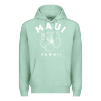 Seafoam hawaii flower for women hibiscus maui hawaii t shirt Premium Hoodie - linhVisuals