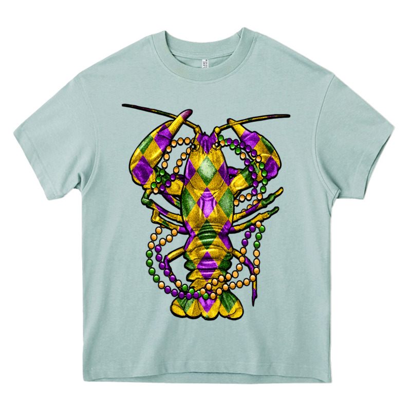 Mardi Gras Crawfish Heavy Core Tee by FaDigitalArtStudio | Teevron