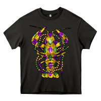 Asphalt mardi gras crawfish Heavy Core Tee - FaDigitalArtStudio