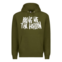 Army Green be happy Premium Hoodie - linhVisuals