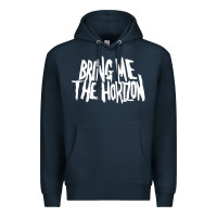 Navy be happy Premium Hoodie - linhVisuals