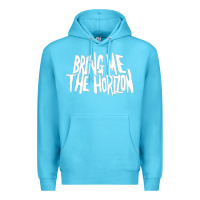 Ocean Blue be happy Premium Hoodie - linhVisuals