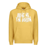 Antique Gold be happy Premium Hoodie - linhVisuals