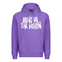 Purple be happy Premium Hoodie - linhVisuals