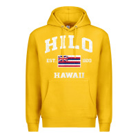 Lemon hilo hawaii hi vintage state athletic style t shirt Premium Hoodie - linhVisuals