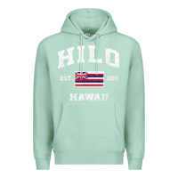Seafoam hilo hawaii hi vintage state athletic style t shirt Premium Hoodie - linhVisuals