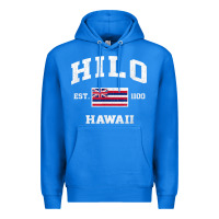 True Royal hilo hawaii hi vintage state athletic style t shirt Premium Hoodie - linhVisuals
