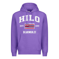 Purple hilo hawaii hi vintage state athletic style t shirt Premium Hoodie - linhVisuals