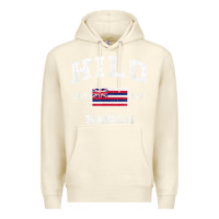 Sandshell hilo hawaii hi vintage state athletic style t shirt Premium Hoodie - linhVisuals