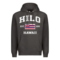 Smoke hilo hawaii hi vintage state athletic style t shirt Premium Hoodie - linhVisuals