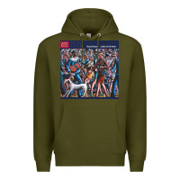 Army Green king crimson ladies of the road tour 2022 Premium Hoodie - linhVisuals