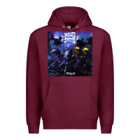 Burgundy king diamond abigail tour 2022 Premium Hoodie - linhVisuals