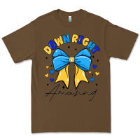 Cacao Down Right Amazing Premium Tee - CowhideDigitalArt