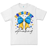White Down Right Amazing Premium Tee - CowhideDigitalArt