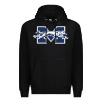 Black moravian merch, greyhounds Premium Hoodie - linhVisuals