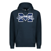 Navy moravian merch, greyhounds Premium Hoodie - linhVisuals