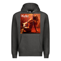 Charcoal Heather kylie minoque golden tour 2022 Premium Hoodie - linhVisuals