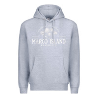 Heather Grey marco island fl florida's last paradise paradise coast raglan baseball Premium Hoodie - linhVisuals