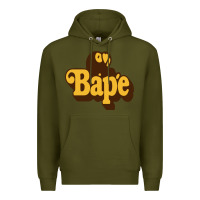 Army Green baby bape Premium Hoodie - linhVisuals