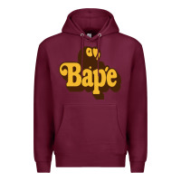 Burgundy baby bape Premium Hoodie - linhVisuals