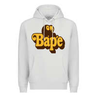 Dove Grey baby bape Premium Hoodie - linhVisuals