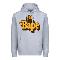 Heather Grey baby bape Premium Hoodie - linhVisuals