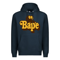 Navy baby bape Premium Hoodie - linhVisuals