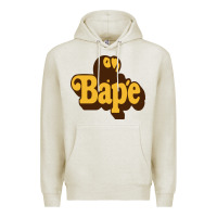 Oatmeal Heather baby bape Premium Hoodie - linhVisuals